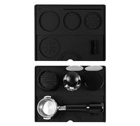 Espresso Tamping Station, Silicone Espresso Tamping Mat, Anti-Slip Coffee Tamper Mat, Espresso Accessories Tool for Baristas, Food Grade Non-Slip Silicone