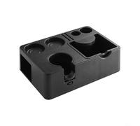 Espresso Tamping Station with Integrated Knock Box Washable ABS Body and Compartment Layout for Daily Tasks