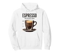 Espresso The Perfect Shot Barista Coffee Lover Pullover Hoodie