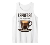 Espresso The Perfect Shot Barista Coffee Lover Tank Top