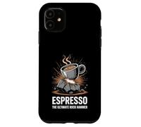 Espresso The Ultimate Rock Hammer Coffee Geologist Case for iPhone 11