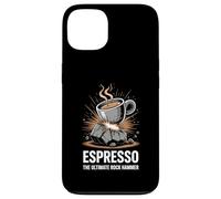 Espresso The Ultimate Rock Hammer Coffee Geologist Case for iPhone 13