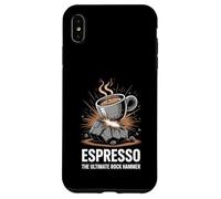 Espresso The Ultimate Rock Hammer Coffee Geologist Case for iPhone XS Max