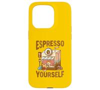 Espresso Yourself Coffee Kawaii Cute Funny Case for iPhone 15 Pro