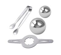 Espressoss Cooler Sphere - Stainless Cooling Ball, Flavor Enhancer Pod, Ice Coffee Chiller | Whisky Juice Preserver, Drink Freeze Ccapsuless With Solid Shell for Lounge, Bar, Kitchen Use