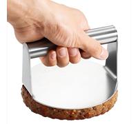 eSpring GOURMEO Burger Smasher - Stainless Steel Protein Press for Perfectly Shaped Patties - Compact Hamburger Patty Maker Smash Tool - BBQ Grill Meat Smashers - Griddle Tools