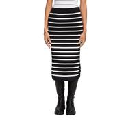 ESPRIT Women's 024ee1d304 Skirt, 002/Black 2, XL