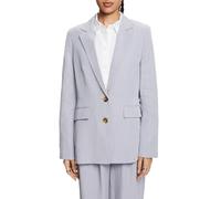 ESPRIT Women's 024ee1g316 Blazer, 445/Light Blue Lavender, 10