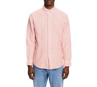 ESPRIT Men's 034ee2f303 Shirt, 880/Bright Orange, L