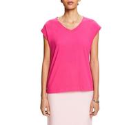 ESPRIT Women's 044ee1k310 T-Shirt, Pink, XS