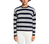 ESPRIT Women's 073ee1i301 Sweater, 402/Navy 3, XXS