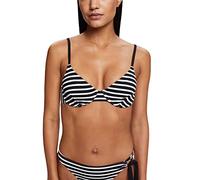 ESPRIT Bikini Top with Unpadded Underwired Cups, Black 3 A, D