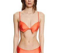 ESPRIT Women's ZALEY Beach pad.Plunge.Bra Bikini, Coral, 38A