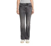 ESPRIT Classic Retro High Waist Jeans, Grey Medium Washed, 28W x 28L