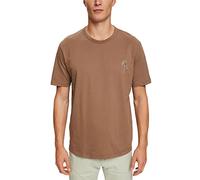 ESPRIT Collection Men's 052EO2K303 T-Shirt, 235/CARAMEL, S