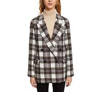 ESPRIT Collection Women's 112eo1g304 Blazer, 110/Off White, 18