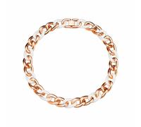Esprit Collection Women's Necklace Stainless Rosé White Ceramia ELNL11855C420