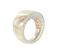 Esprit Collection Women's Ring Silver Rose Zirconia Ennea Size 19 ELRG92441B190