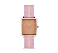 ESPRIT Damen Uhr Armbanduhr Stripes Edelstahl Textil H.88875184