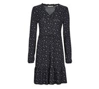 Esprit Dress CVE AOP crepe in Black UK L