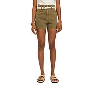 ESPRIT Women's 033cc1c301 Shorts, Khaki Green, 27W