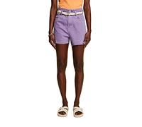ESPRIT EDC Women's 033CC1C301 Shorts, 511/PURPLE 2, 24, 511/Purple 2