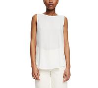 ESPRIT ESPRITESPRIT Women's 052CC1F313 Blouse, 110/OFF White, L