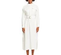 ESPRIT ESPRITESPRIT Women's 103EE1E348 Dress, 110/OFF White, S
