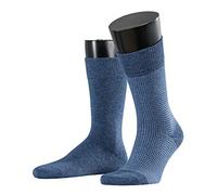ESPRIT Men Contrasty Piqué 2-Pack Socks - 85% Cotton, Blue (Enzian 6570), UK 5.5-8 (Manufacturer size: 39-42), Pack of 2