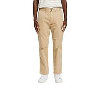 ESPRIT Men's 013ee2b310 Pants, Light Beige, 33 W/34 L
