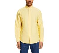 ESPRIT Men's 014ee2f301 Shirt, 750/Yellow, S