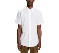 ESPRIT Men's 034ee2f305 Shirt, 100/White, L