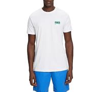 ESPRIT Men's 043cc2k301 T-Shirt, 100/White, S