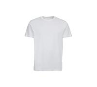 ESPRIT Men's 043ee2k317 T-Shirt, 100/White, L