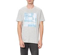 ESPRIT Men's 081cc2k312 T-Shirt, 044/Light Grey 5, S