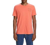 ESPRIT Men's 083ee2k308 T-Shirt, 640/Coral Red, XS