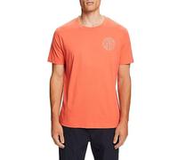 ESPRIT Men's 083ee2k319 T-Shirt, 640/Coral Red, XXL