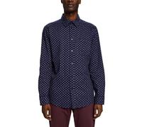 ESPRIT Men's 113EE2F306 Shirt, 400/NAVY, M