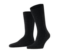 ESPRIT Men's Hygge M So Wool Cashmere Patterned 1 Pair Socks, Black 3000, 5.5-8