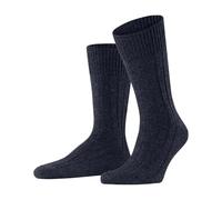 ESPRIT Men's Hygge M So Wool Cashmere Patterned 1 Pair Socks, Blue Ink Melange 6674, 5.5-8