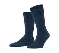 ESPRIT Men's Hygge M So Wool Cashmere Patterned 1 Pair Socks, Blue Teal 6563, 5.5-8