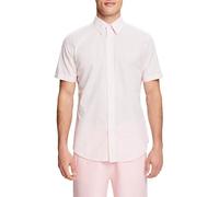 ESPRIT Men's 044ee2f304 Shirt, 695/Pastel Pink, M
