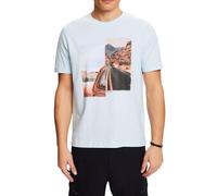ESPRIT Men's T-Shirt, Pastel Blue, XS