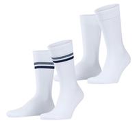Esprit Mens Tennis Stripe 2 Pack Socks - Off White