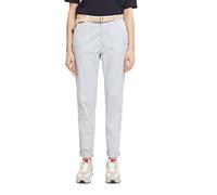 ESPRIT Organic Cotton Cropped Chino, Light Blue, 30W x 34L