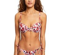 ESPRIT Women's Carilo Beach RCS Pad.Bra Bikini, Opaque, Dunkelrot, 36 / 70C