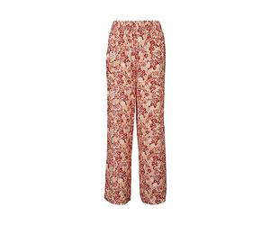 ESPRIT Patterned Pull-On Wide Leg Trousers, 693/Light Pink 4, 6