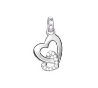 Esprit Pendant Charms Bead Stainless Steel JW50248 Zirconia Heart ESZZ00487A000