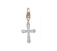 Esprit Pendant Charms Silver Zirconia Rosé Belief Cross ESCH91424B000