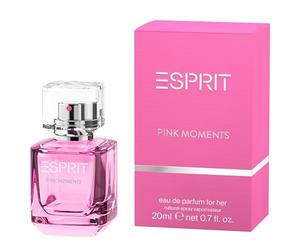ESPRIT Pink Moments Women's Perfume 20 ml I Women's Perfume with Apple, Pineapple, Magnolia, Musk & Vanilla I Fruity Sensual Eau de Parfum Women for Feel-Good Moments I Women's Perfume for Everyday
